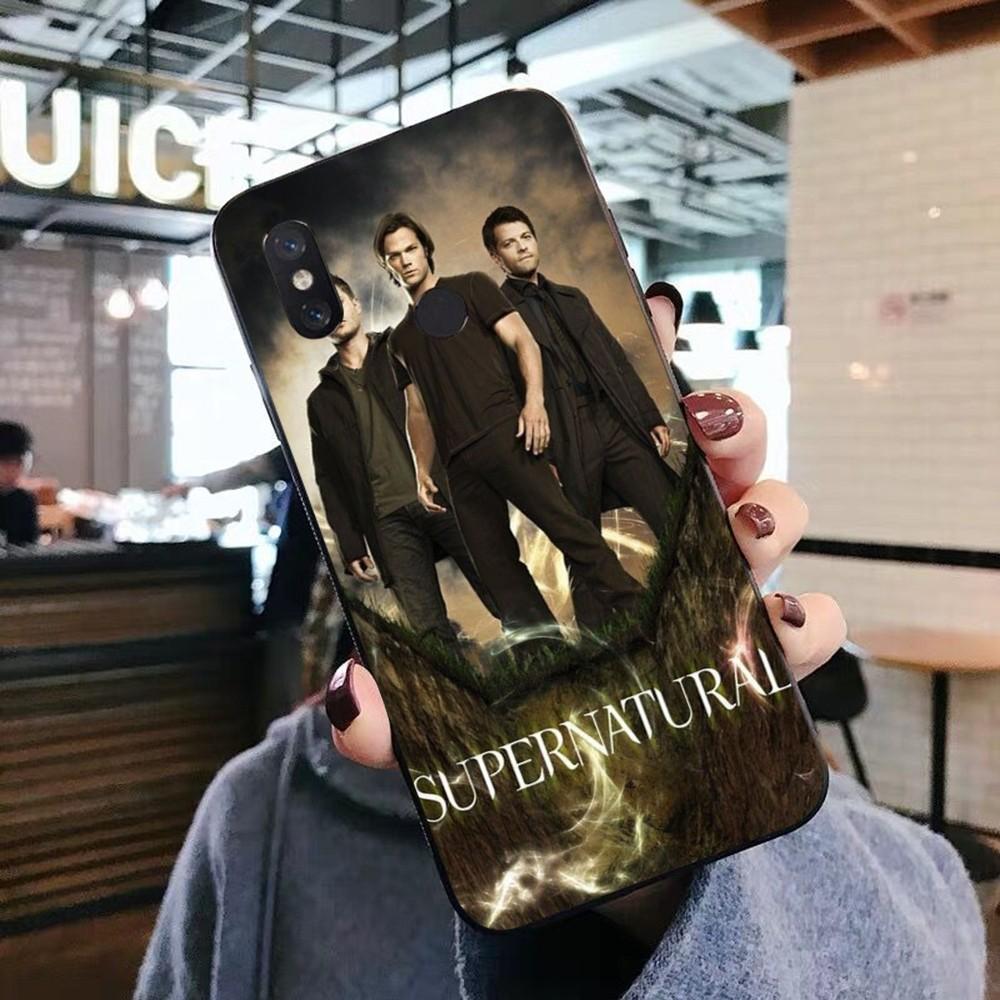 Supernatural Tv Show Phone Case For Xiaomi Mi 5X 8 9 10 11 12 Lite Pro 10T PocoX3pro PocoM3 Note 10 Pro Lite