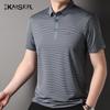 KAISER Men's Striped Polo Shirt