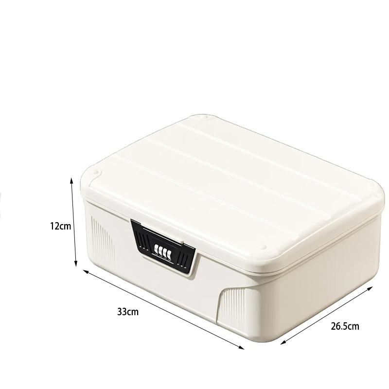 Сейф с паролем большой емкости многослойный ящик для хранения документов ценные вещи паспорт ювелирные изделия конфиденциальная безопасность ящик для хранения M 3287₽