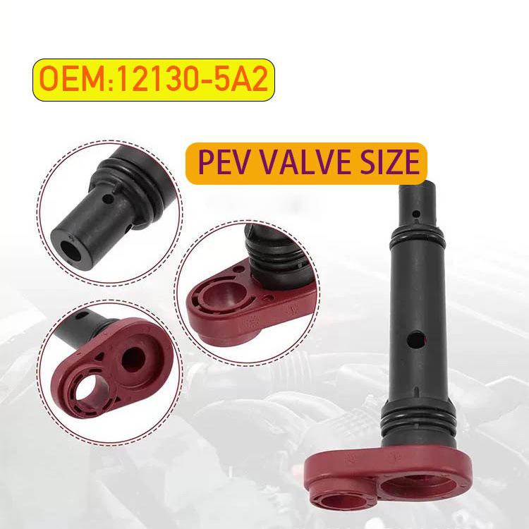 

PCV Valve Exhaust One-Way Valve for Honda Accord, CR-V, Civic (Part Number: 17130-5A2-A01) чорний