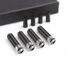 4pcs Carbon Fiber Car Door Lock Pin Door Lock Rod For BMW X1 X2 X3 X4 X5 X6 X7 G30 G20 Auto Knob Pull Security Insurance Sticker rvzc66