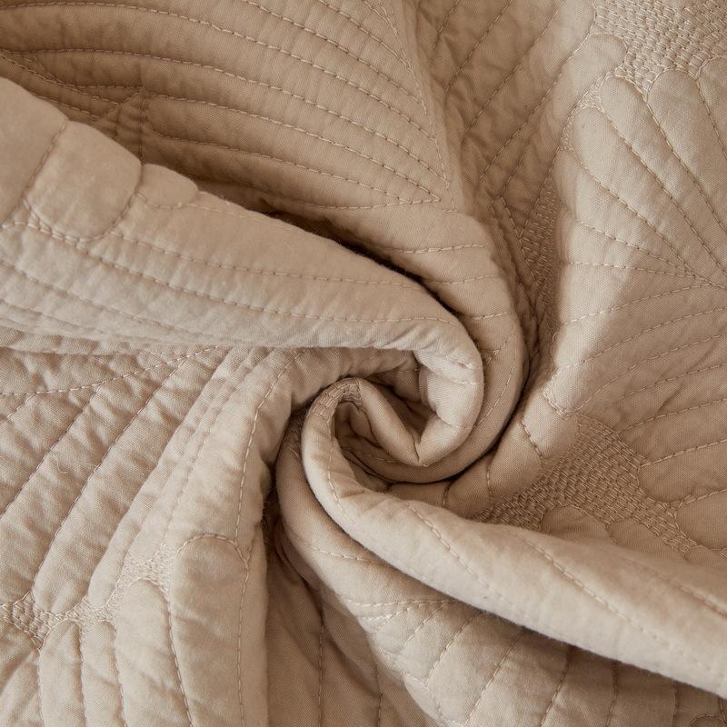 Nordic Simple Solid Color Sofa Cushion Four Seasons Pure Cotton Fabric Non-Slip Cotton Seat Cushion Universal Modern Sofa Cover Towel