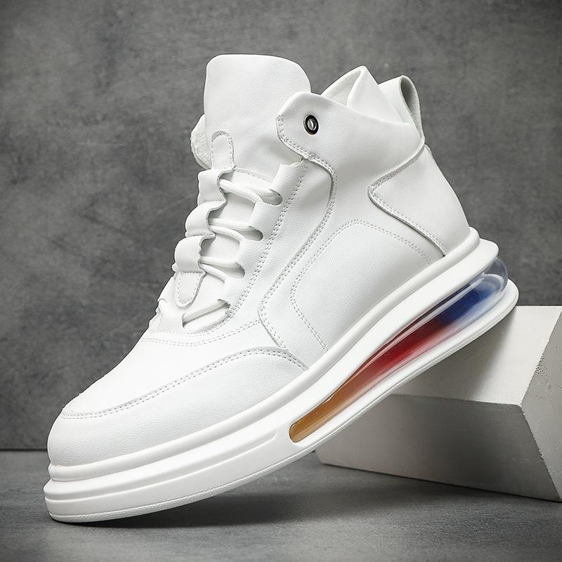 Chinesische Herrenschuhe Luftpolsterschuhe Freizeitschuhe Regenbogensohle Herren Koreanische Version Herbst und Winter Neu Personalisierte Trendmarke mit europäischem Pro