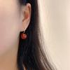 Red Agate Earrings for Women, Elegant Hook Design Retro Bohemian Earrings, Fashionable New Arrival Birthday Gift for Her