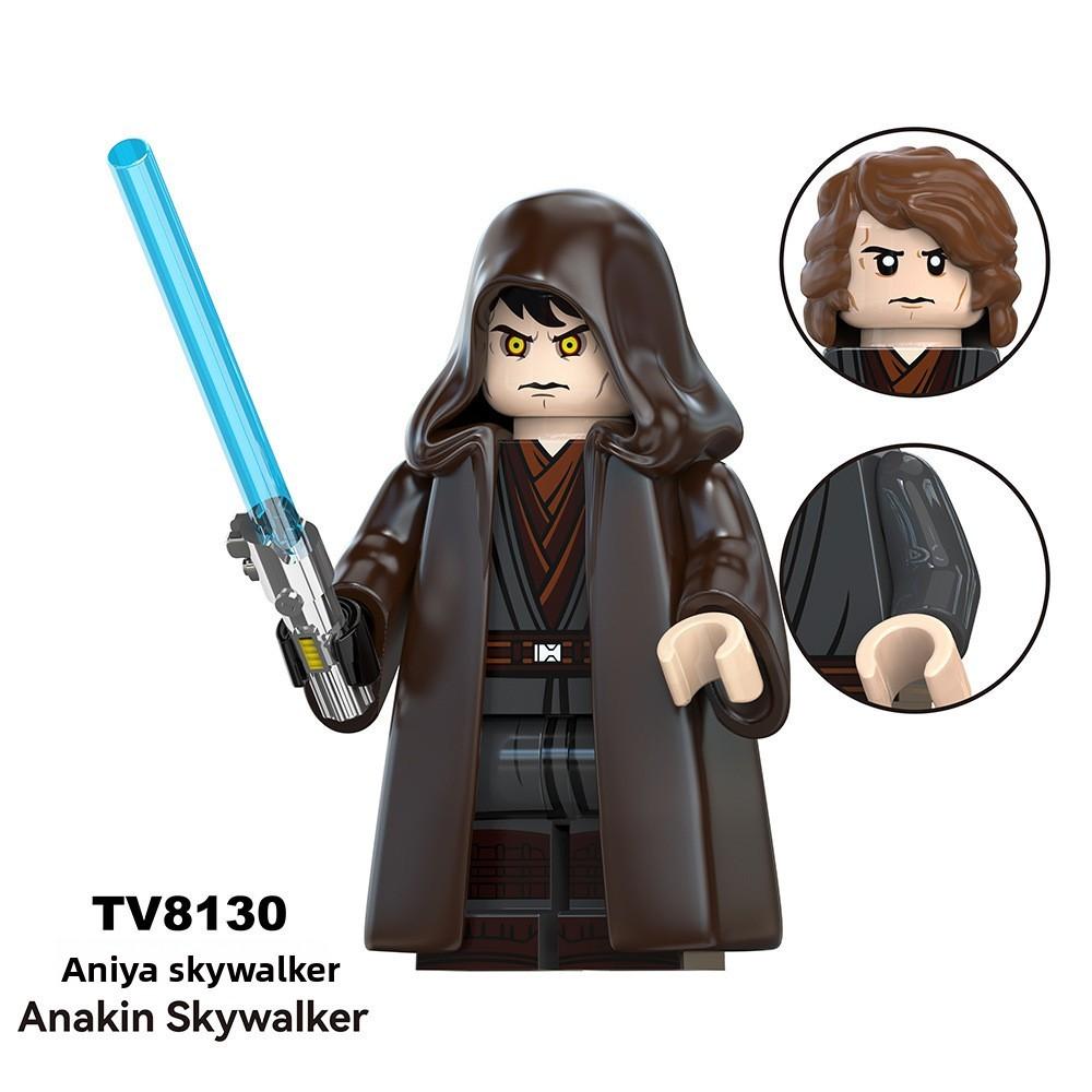 Soldier Vader Darth Building Block Man Mini Ornament Set