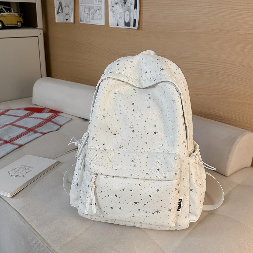 Schoolbag New Schoolbag High Value Korean Ins Girl Heart Leisure Travel Lightweight Gypsy Star Student Backpack