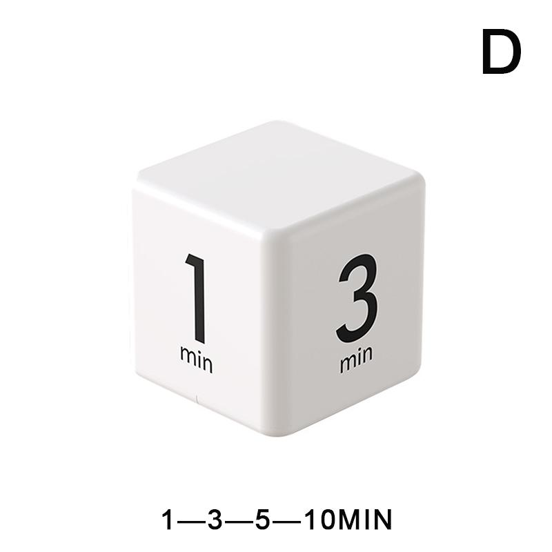

Производительность Куб Таймер Датчик гравитации Переворачивающийся светодиодный дисплей 4 предустановленных времени Двойные режимы Обратный отсчет Кулинарное исследование Мини цифровой таймер