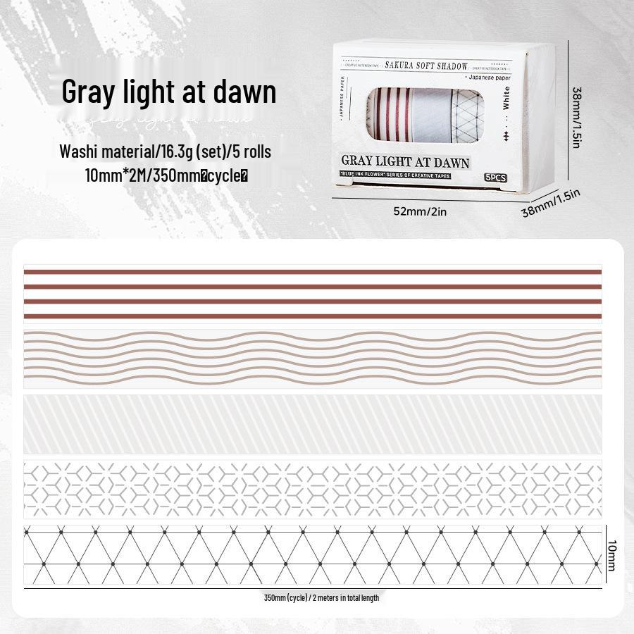 

Yuezhen Qingmo Милый цветочный набор васи-ленты - Декоративные ленты для журнала и наклейки