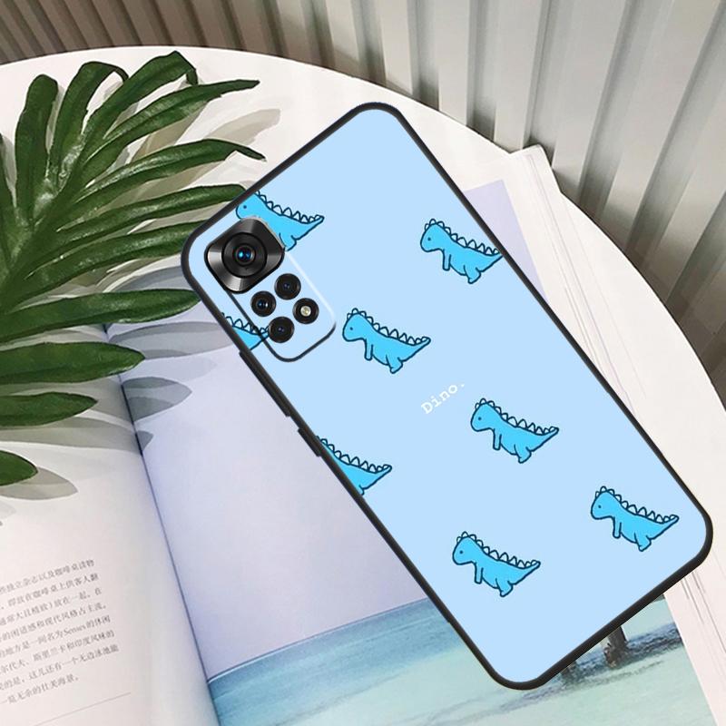 Cute Dino Aesthetic Dinosaur Funda For Xiaomi Redmi Note 14 13 10 11 12 15 Pro Plus Case For Redmi 15 13C 12C 10C 14C 15C