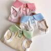 Breathable Puppy T-shirt Soft Pet Collar Vest Pet Shirts Apparel Pet Two Leg Clothes  Pet Wear