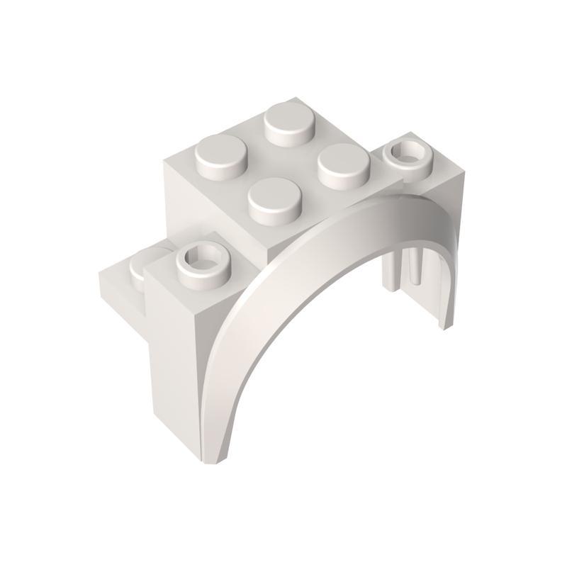 10pcs 18974 Mudguard Building Blocks Kit With Arch Rounded Vehicle Bricks Particle Puzzle Idea Toys Children Birthday Gifts