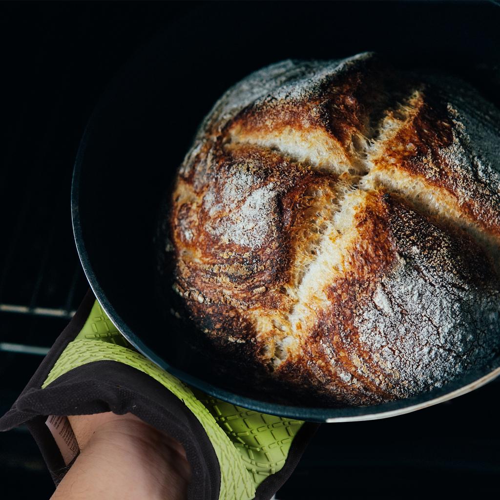 Silicone Coated Pot Holders for Kitchen Heat Protection Dual Side Non-Slip Baking Supplies Oven Microwave Glove Alternative