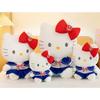 Adorable Navy Hello Kitty Plush Doll Soft Toy For Girls Cute Collectible Gift 40cm To 80cm Sizes