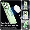 For Realme C61 C63 Magnetic Luxury Matte Translucent Shockproof Case For Realme C63 For Magsafe Wireless Charge Cover