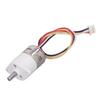 Micro Stepper Motor Brushless High Torsion Slow Speed Electric Gearbox DC 12V 2 Phase 4 Wire Metal Gear