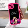 Cardi B Thicken TPU Mobile Phone Case for iPhone 17 16 15 14 13 12 11 Air Pro Max Plus Colorful Cover