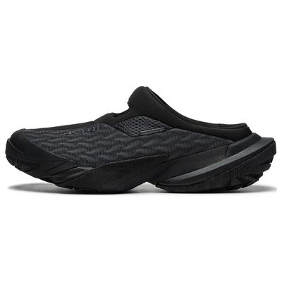 Li Ning Outdoor CF Tracing Cushioning, Wear Resistant Low Top Casual Shoes Unisex Black AGLU177-2