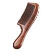 Sandalwood & Peach Wood Comb for Men's & Women's Long Hair - Home Use & Gift
