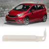 Oro kondicionavimo filtro tinklelio angos dangtis plastikinis skydas, skirtas NISSAN Versa Sedan 2011-2019 salono oro filtro elemento dangtelis