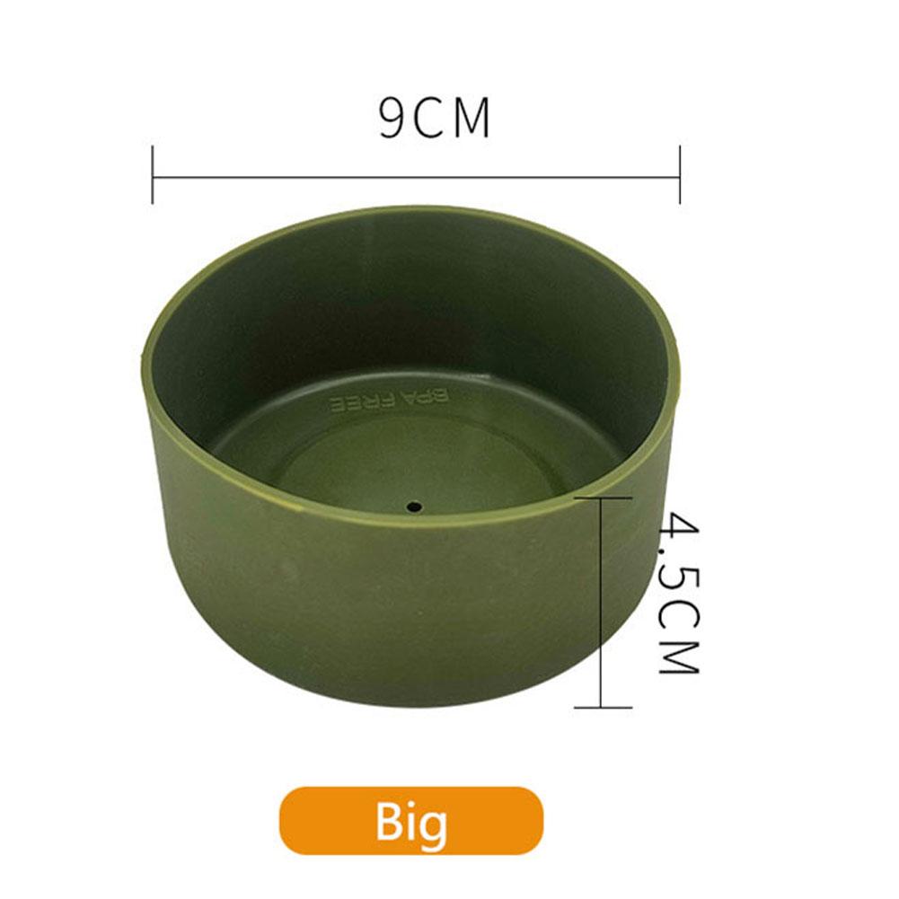 3,56 cala / 9 cm Silikonowy Rękaw Ochronny Antypoślizgowy Odporny na Zarysowania Pokrowiec na Butelkę Odpowiedni do Pojemności 32oz-40oz
