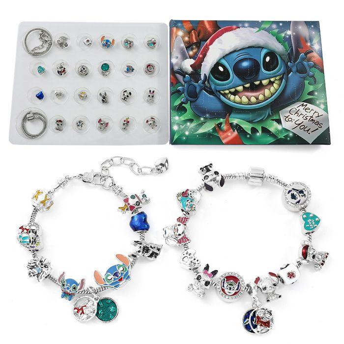 Stitch Calendrier de l'avent de Noël 2025 : Calendrier de l'Avent de Noël Idéal de 24 Jours - Cadeau pour Les Enfent