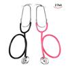 2 Pcs Stethoscope Toy,Pretend Play Doctor's Set Role-playing Games Toys for Children