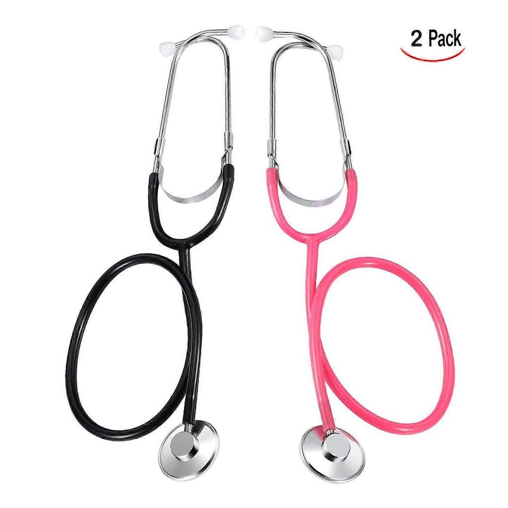 2 Pcs Stethoscope Toy,Pretend Play Doctor's Set Role-playing Games Toys for Children