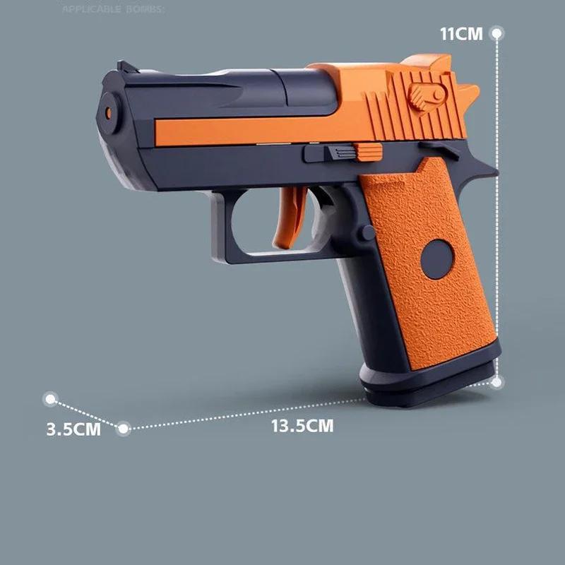 Mini Water Pistol Mechanical Continuous Firing Water Gun Summer Pool Shooting Watergun Manual Water Gun Outdoor Game Toys Gifts