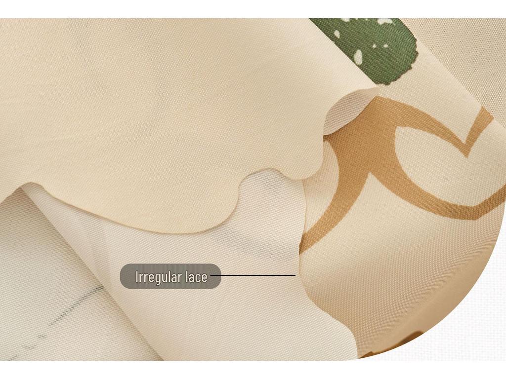 Waterproof & Oilproof Irregular Lace Tablecloth: Dustproof, Stain-Resistant Coffee Table Cover