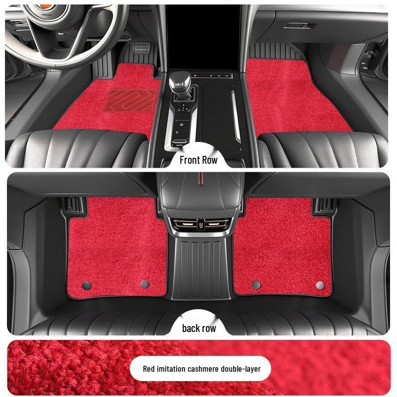 Hongqi H6 2023-2025 Full Coverage TPE Floor Mats - Interior Car Decor Accessories