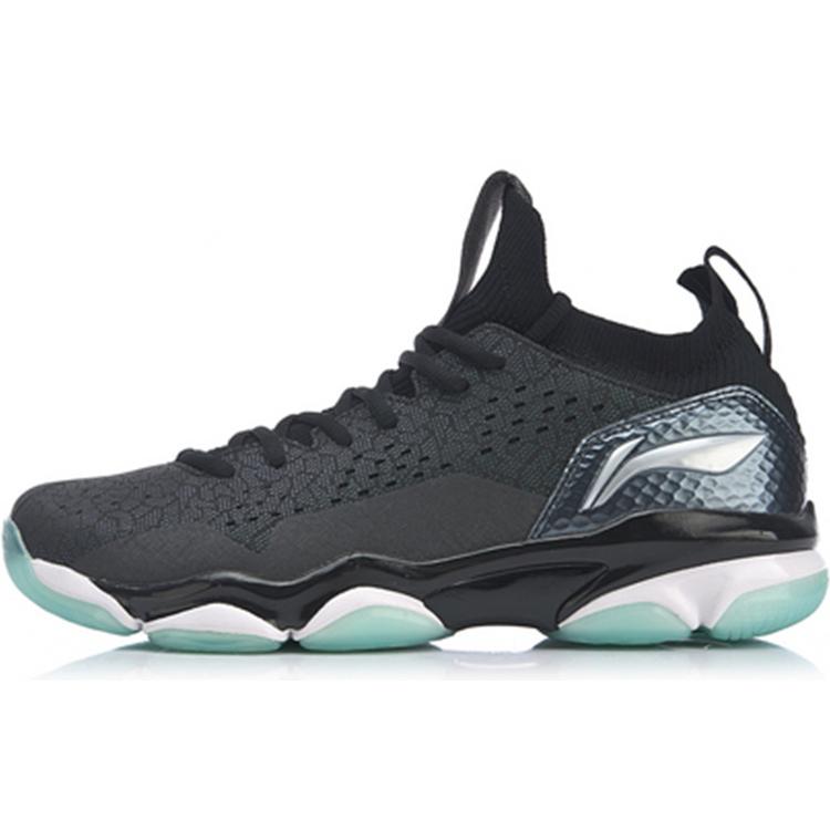 

Li Ning Sonic Boom 2.0 Cushioning Slip Resistant Abrasion Resistant Low top Badminton Shoes Men s Black AYZP001-4 43