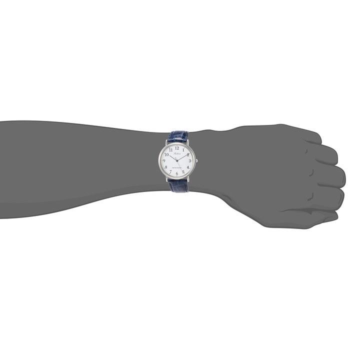 [Citizen Q&Q] Watch Analog Waterproof Leather Belt Q996-324 Men's White x Navy Navy1