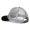 [COLORATA] Colorata Great White Shark Mesh Cap (Gray & Black/One Size Fits All) Shark Hat Cap Baseball Cap Men's Women's/Gift Present Christmas