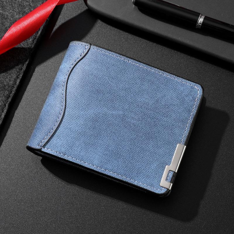 New Supply Men's Wallet Short Wallet Horizontal Men's Wallet Wallet