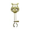 Portable Brass Trumpet Music Stand with Universal Marching Clip