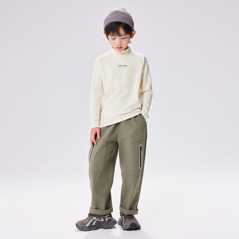 

EBAER Kids Semi-High Collar Thermal Long-Sleeve Base Layer 110
