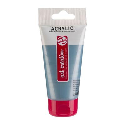 Acrylfarbe Tube Art Creation Talens 75ml Metallicblau