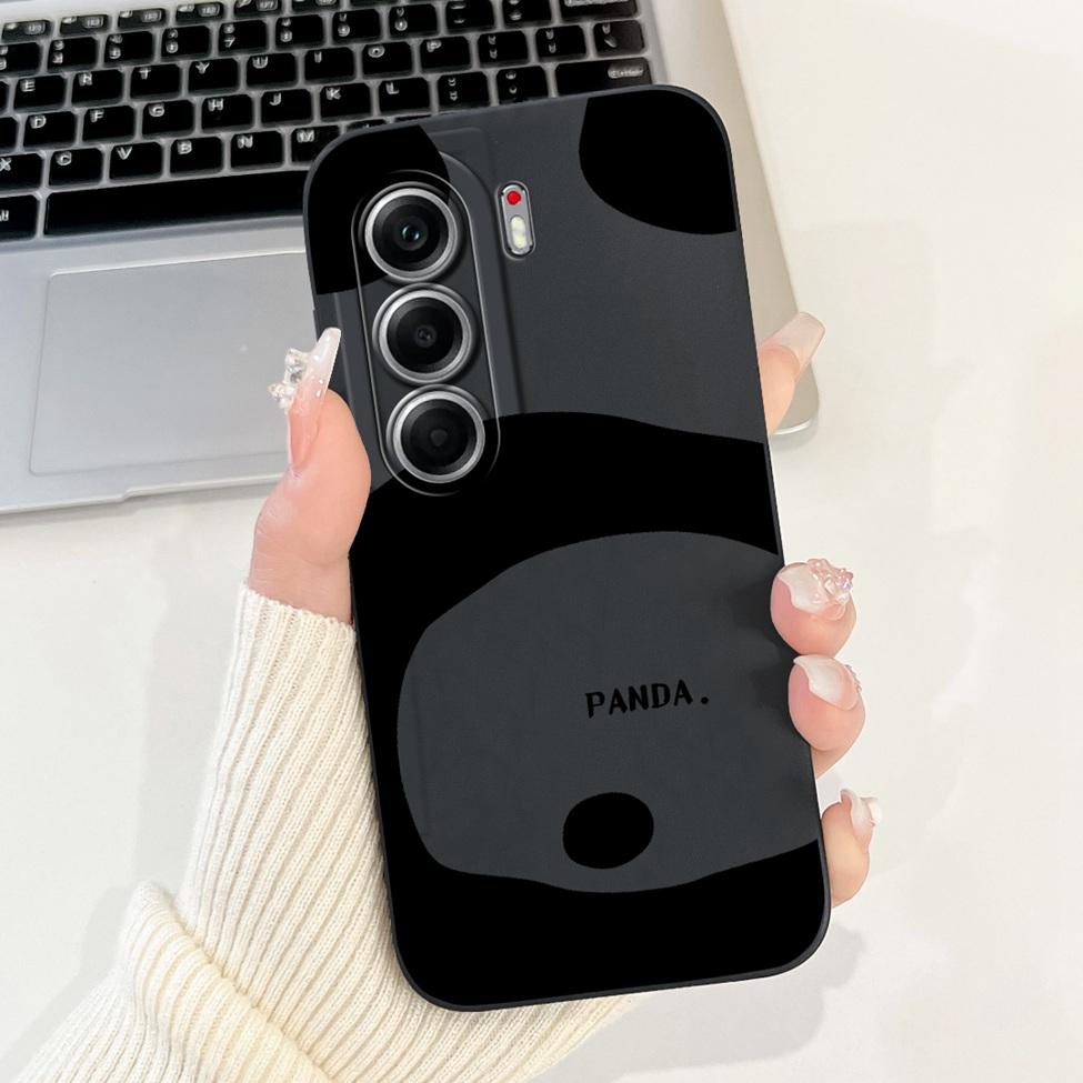 For Tecno Camon 40 Pro 5G Case CM7 Cute Cat Panda Fashion Flowers Love Back Cover For Camon 40 Pro 5G Tecno Phone Case Silicone