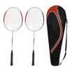 REGAIL Badminton Racket Pair Of 2 Aluminum Alloy Lightweight Portable Badminton Racquets for Indoor Outdoor
