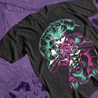 Meruem and Netero Anime Art Tshirt  Hunter X Hunter Manga Men and Women Summer Cotton Loose Fashion Short Sleeve Top