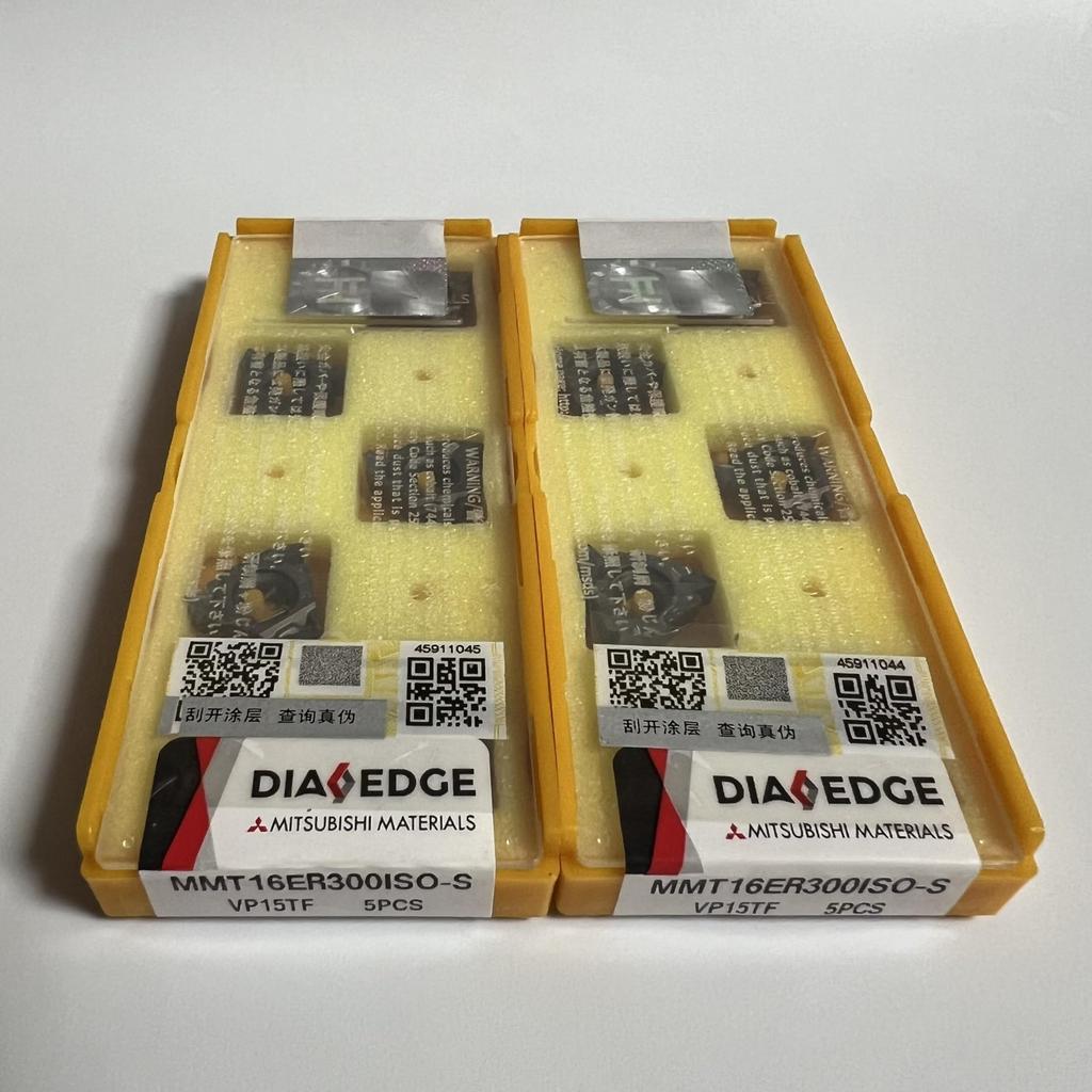 MITSUBISHI / MMT16ER300ISO-S VP15TF / Carbide CNC Blade 10 Pcs