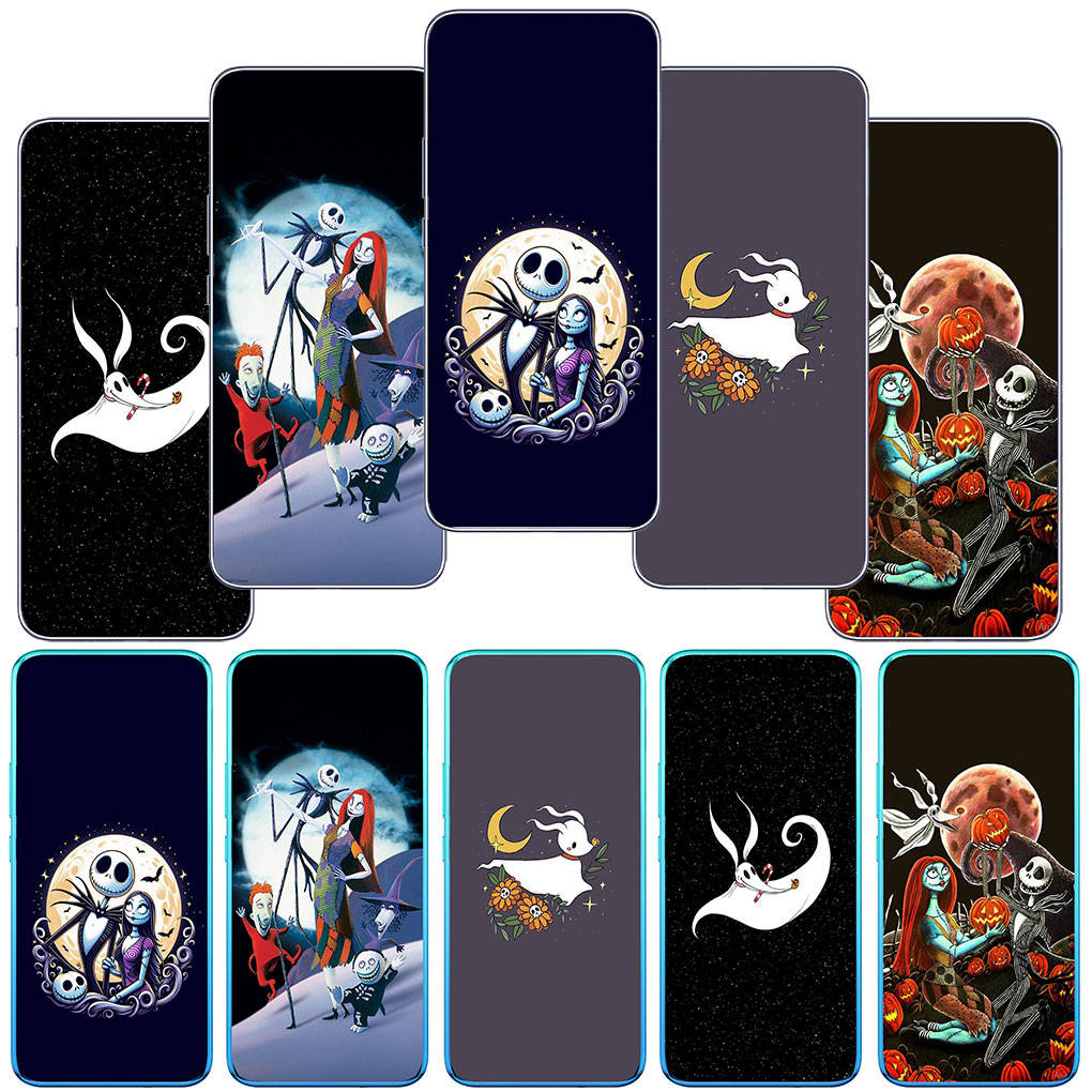 

for Motorola Moto Edge 40 30 neo G54 G24 G84 iPhone 15 14 Xiaomi Redmi Note 13 12 11 Pro Samsung Galaxy A34 A54 Jack Skellington Christmas Phone Case