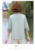 2026 Summer Stylish Slimming Elegant Versatile Seven-Sleeve Outerwear for Middle-Aged Women