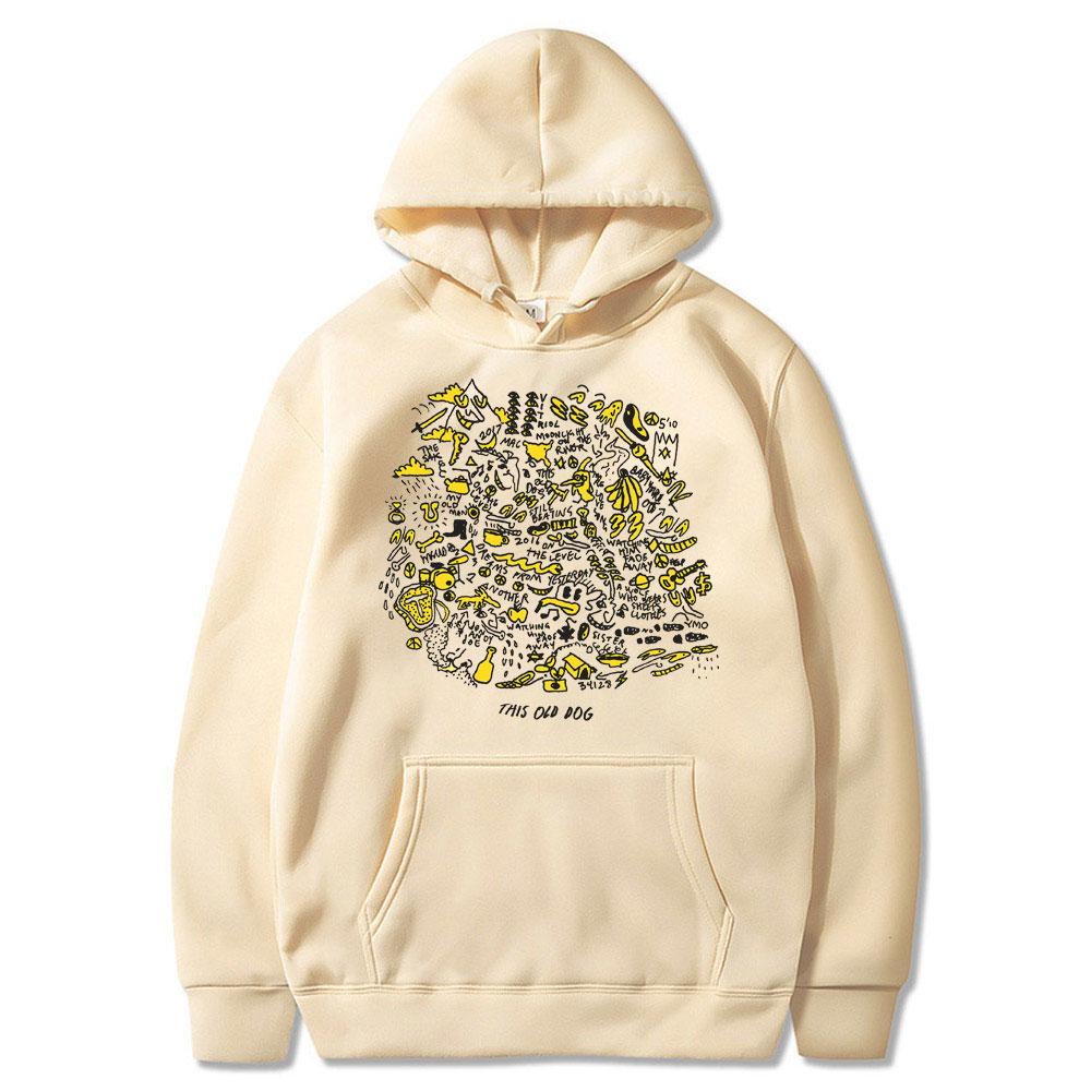 Singer Mac Demarco This Old Dog Bluza z Graficznym Nadrukiem z Albumu Męska Damska Vintage Oversize Bluza Męska Moda Muzyka Pop Bluzy