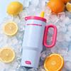 1Pcs 750Ml Large Capacity Coffee Cup Portable Water Cup With Straw 316 Stainless Steel Insulated Cup Cold &  Retention