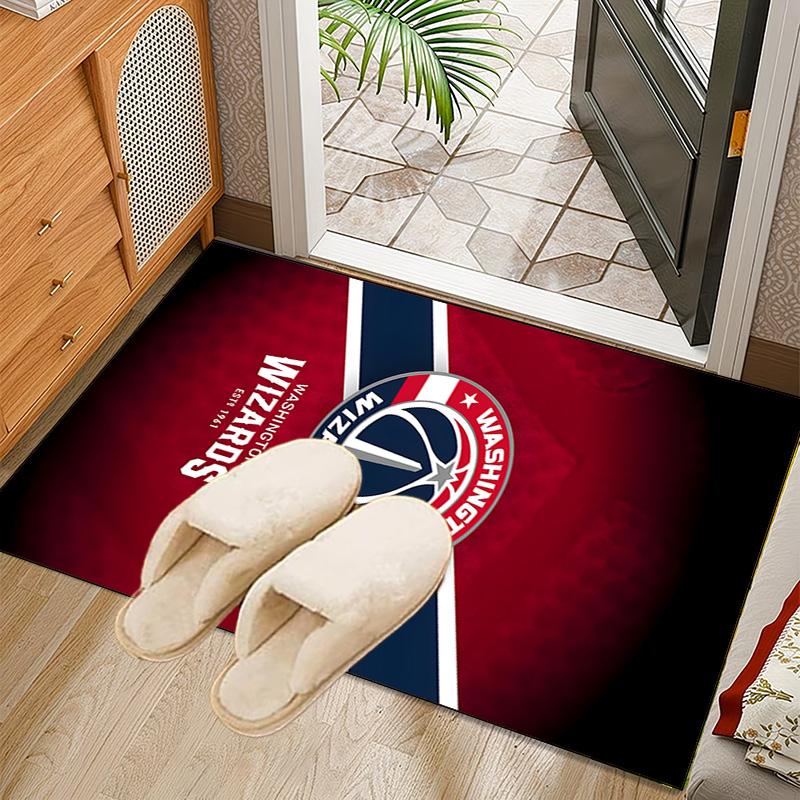 Washington Basketball Logo Rug Office Carpet Non-Slip Mat, Chair Rug Floor Covering for Gaming, Bedroom, Living Room , Home Decor Christmas Gift