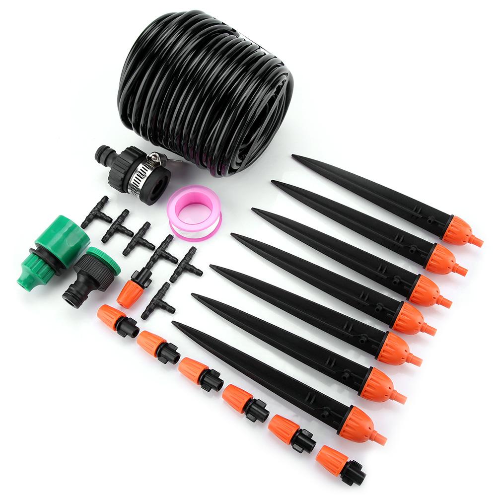 

10M DIY Garden Water Drip Irrigation Kit Plant Automatic Watering Set