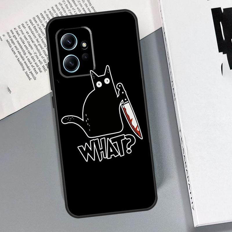 Witch Black Cat Case For Xiaomi Redmi Note 13 11 10 12 14 15 Pro Plus Cover For Redmi 15 15C 14C 10C 13C 12C