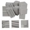 16 Pieces Acoustic Bass Soundproofing Pads, Bass Insulation Pads, Wall Insulation, Acoustic Diffusers, Sound Absorbing Panels, Sound Absorbing Cubes,