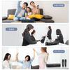 THOMSON Karaoke Set Loudspeaker with 2 Wireless Microphones PA Set Bluetooth Wireless Stereo Compatible Home USB Playback Portable Speaker Outdoor